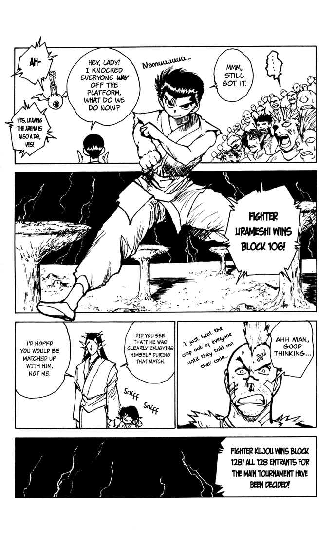 Yu Yu Hakusho Chapter 167 page 16 - Chapter 167