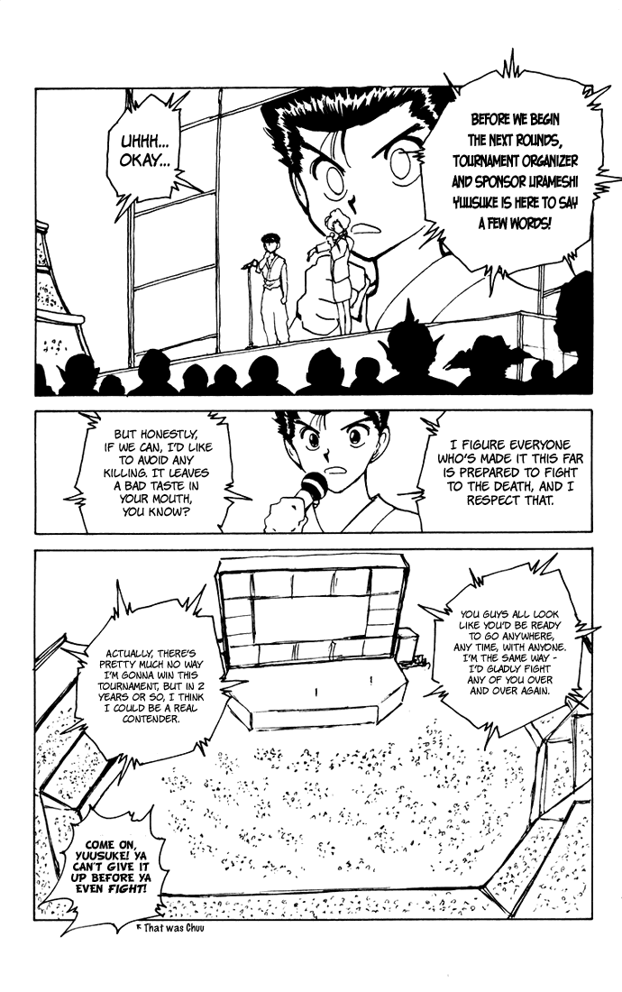 Yu Yu Hakusho Chapter 167 page 17 - Chapter 167