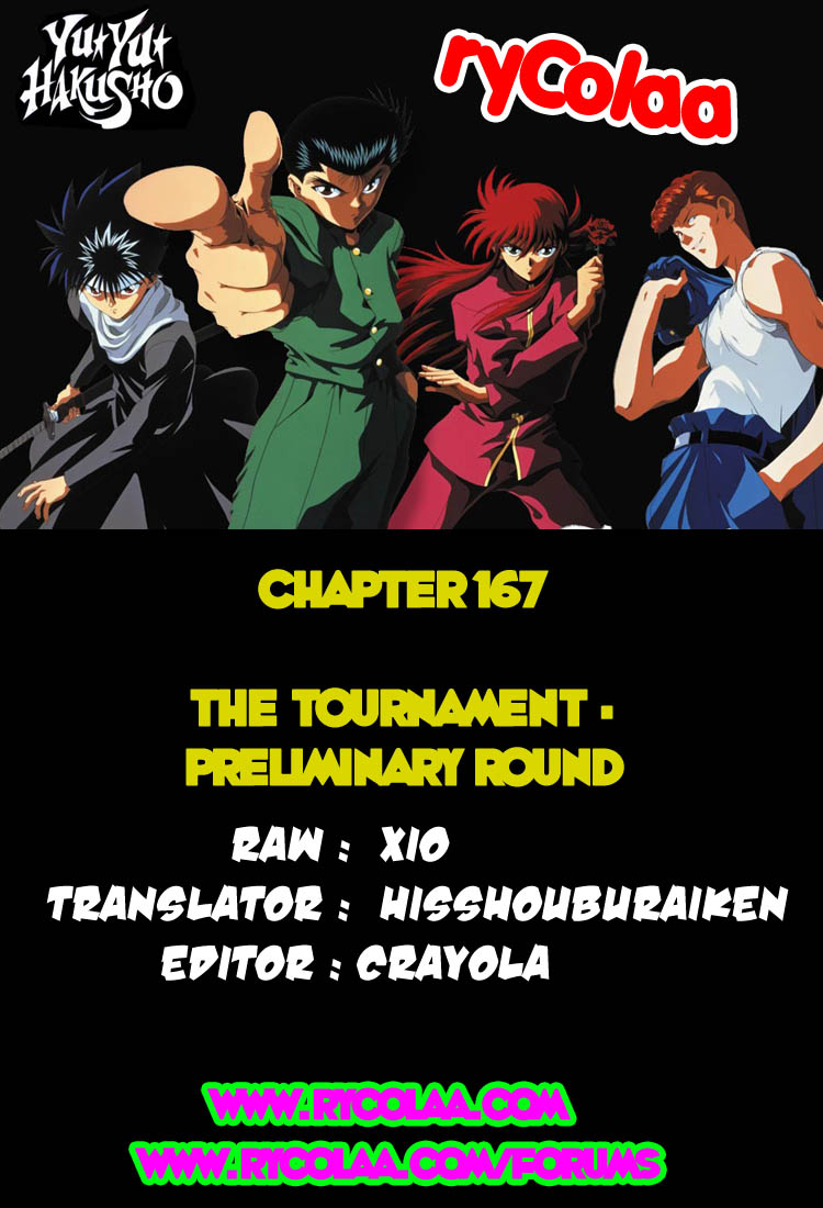 Yu Yu Hakusho Chapter 167 page 19 - Chapter 167