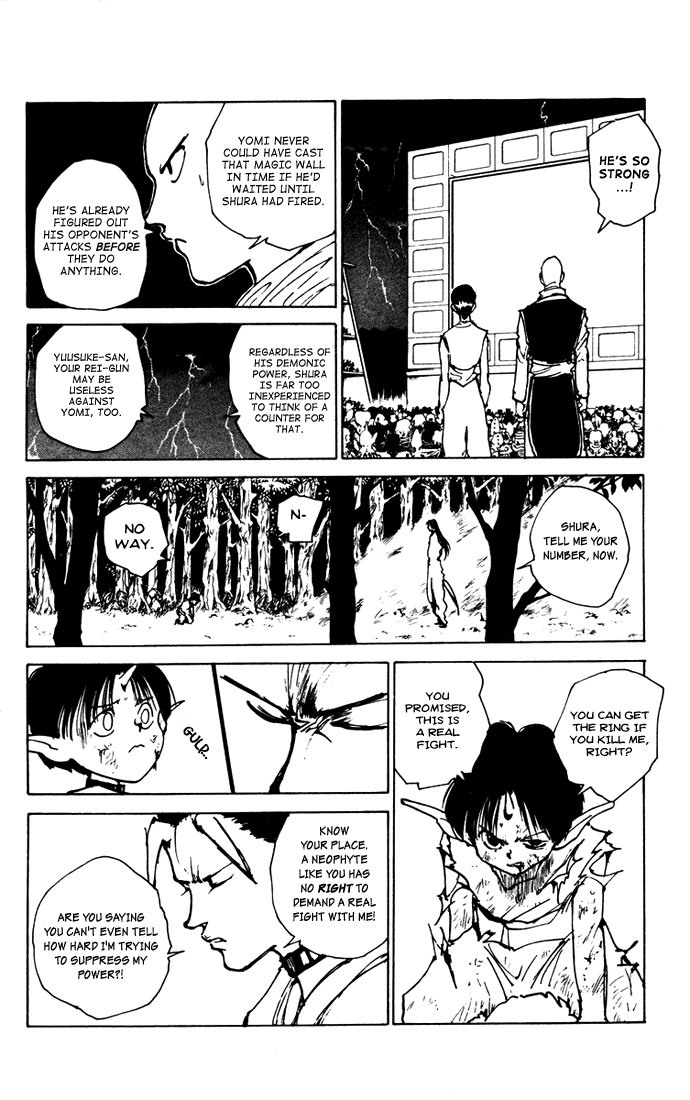 Yu Yu Hakusho Chapter 167 page 8 - Chapter 167