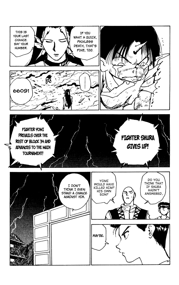 Yu Yu Hakusho Chapter 167 page 9 - Chapter 167