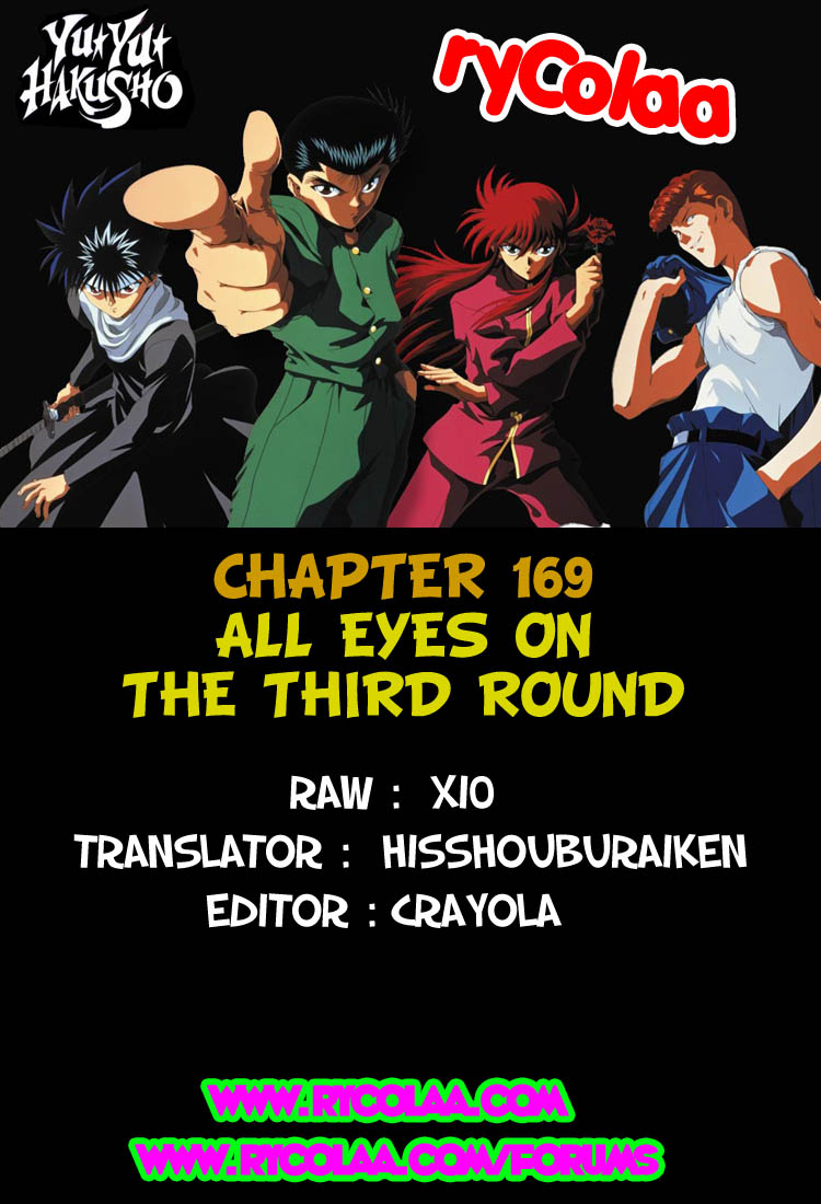 Yu Yu Hakusho Chapter 169 page 1 - Chapter 169