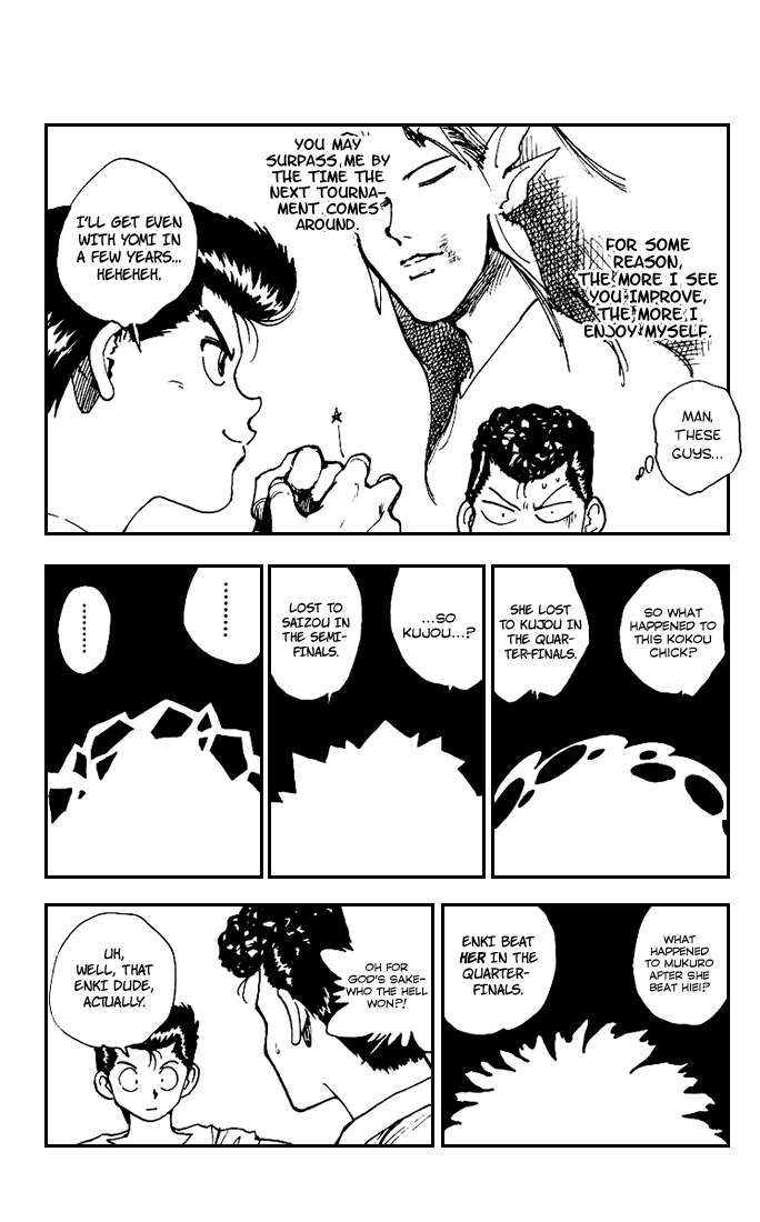 Yu Yu Hakusho Chapter 170 page 10 - Chapter 170