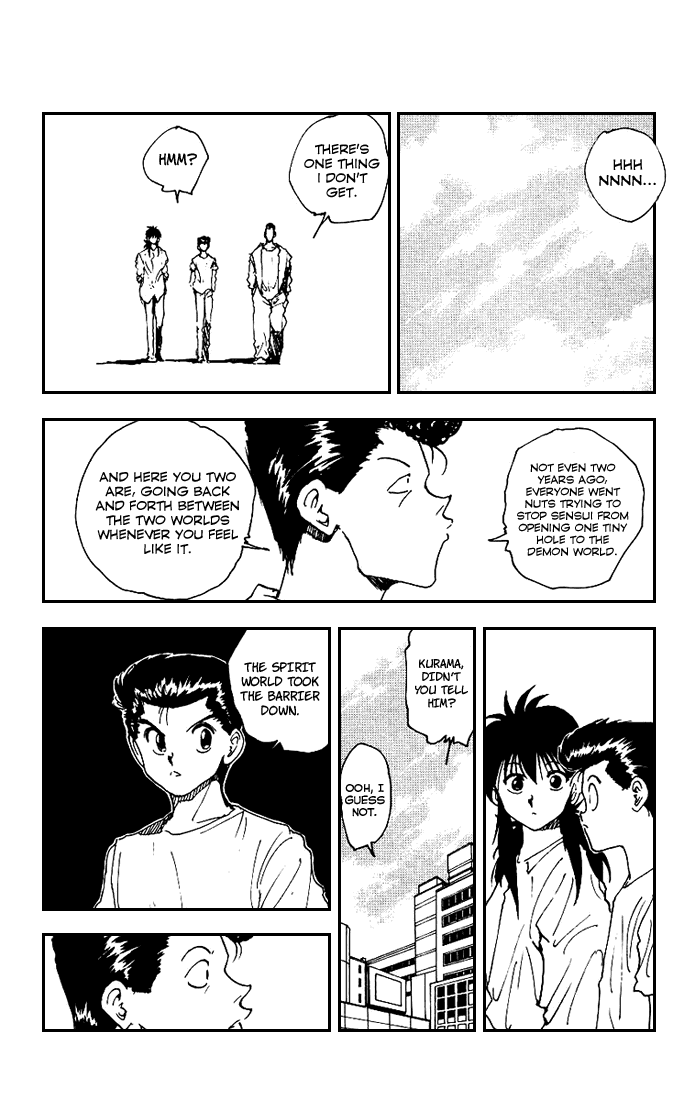 Yu Yu Hakusho Chapter 170 page 12 - Chapter 170