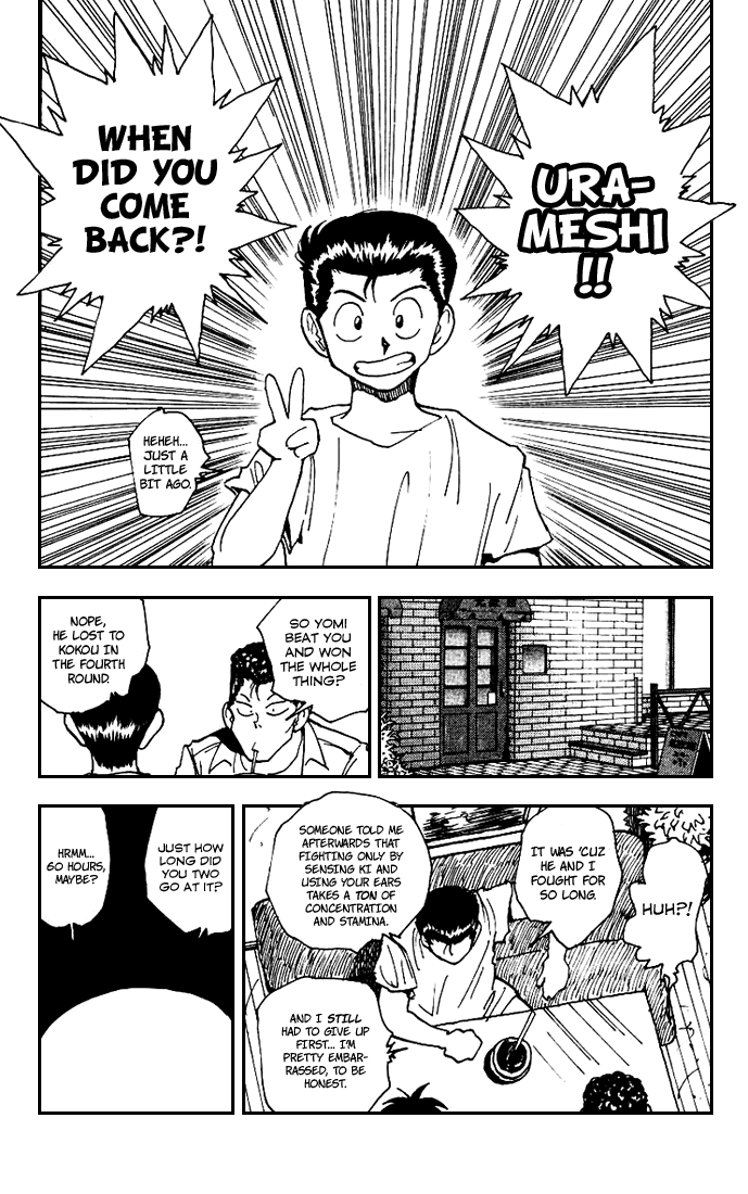 Yu Yu Hakusho Chapter 170 page 9 - Chapter 170