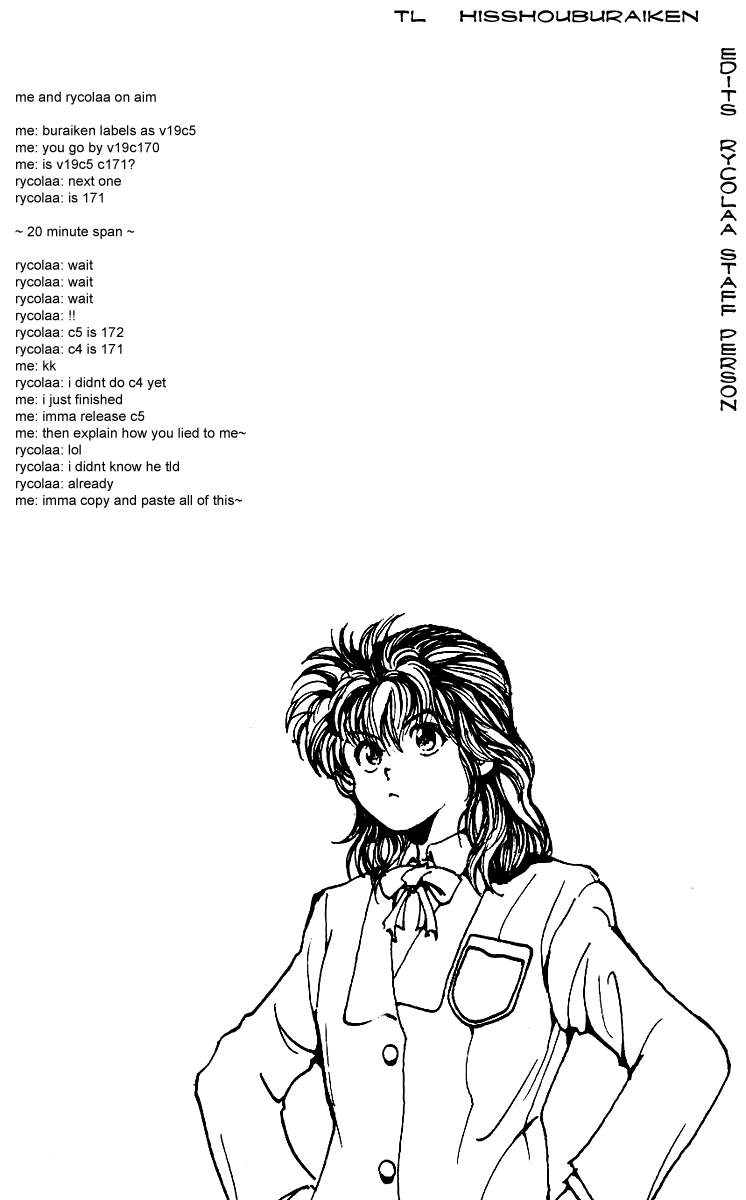 Yu Yu Hakusho Chapter 172 page 20 - Chapter 172