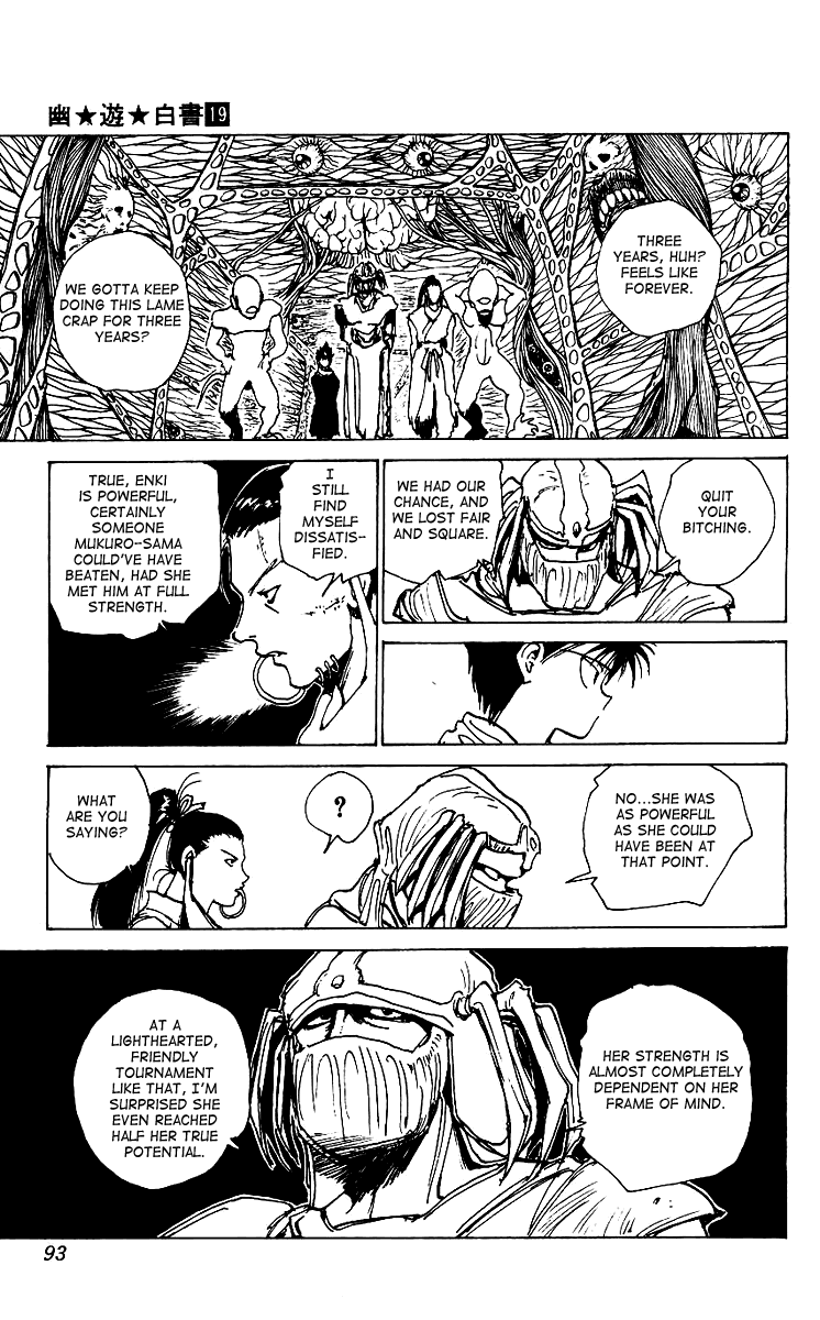 Yu Yu Hakusho Chapter 172 page 7 - Chapter 172