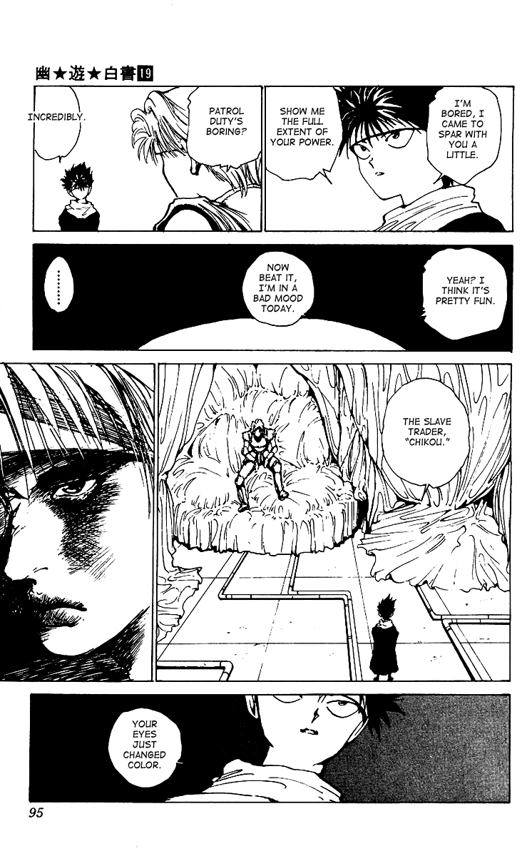 Yu Yu Hakusho Chapter 172 page 9 - Chapter 172