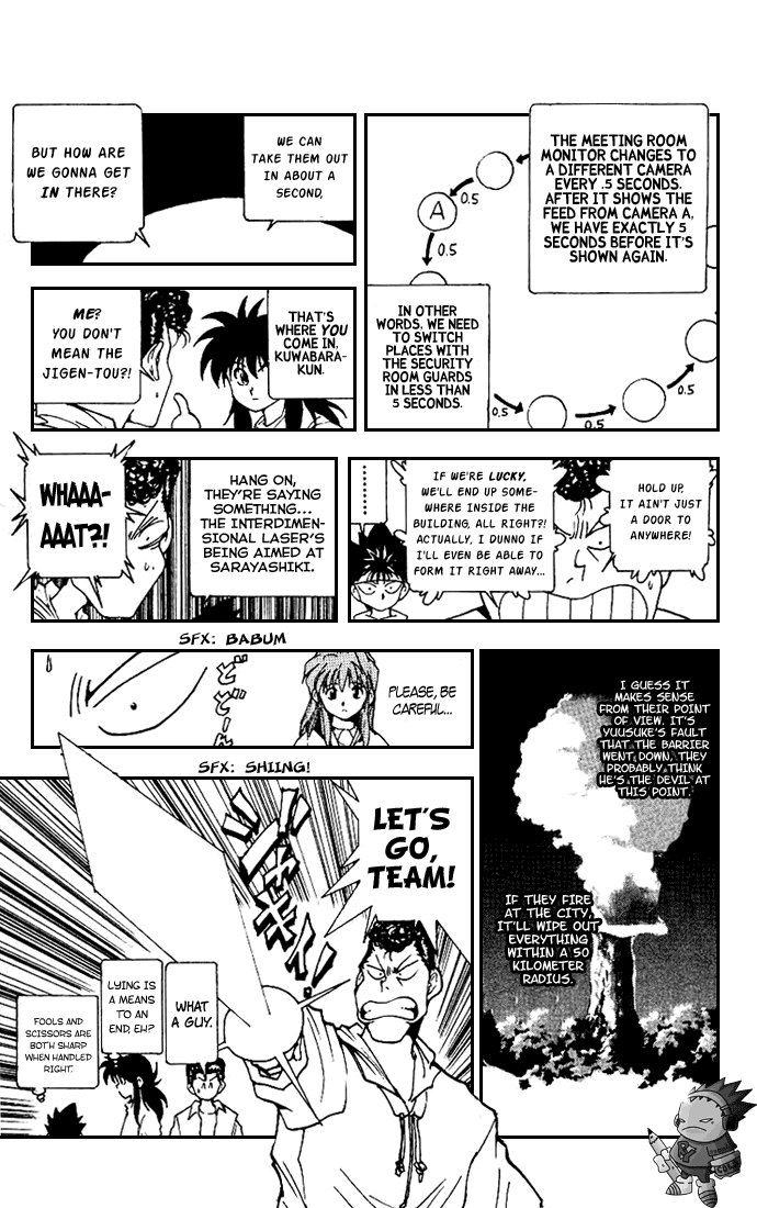 Yu Yu Hakusho Chapter 174 page 11 - Chapter 174