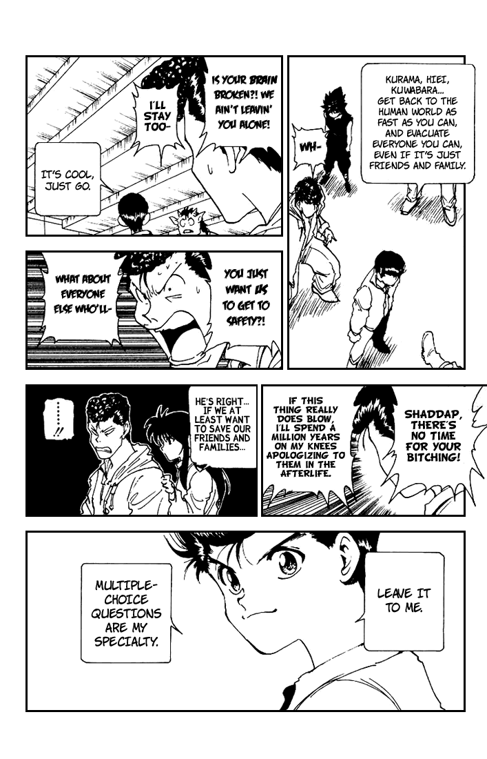 Yu Yu Hakusho Chapter 174 page 18 - Chapter 174