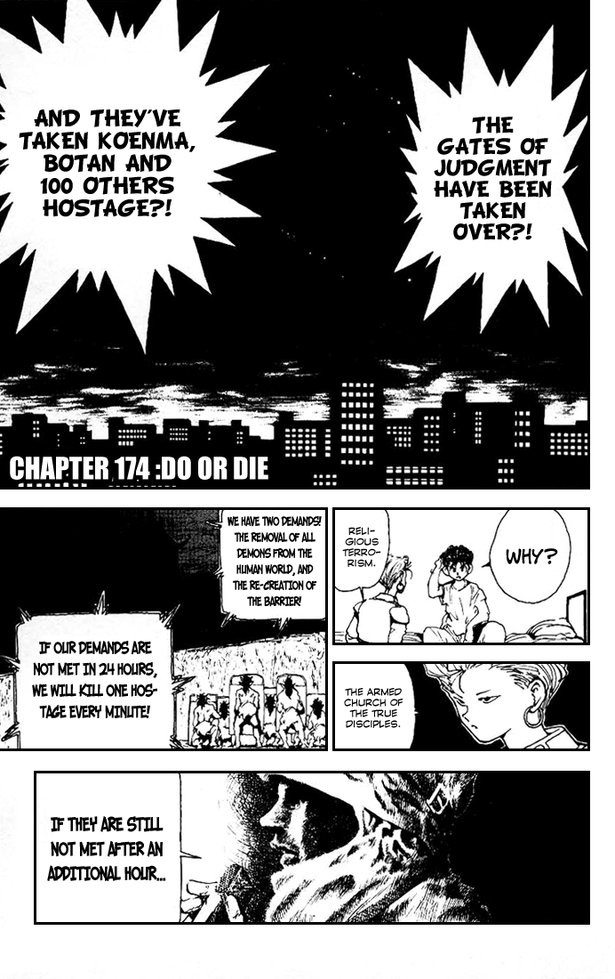 Yu Yu Hakusho Chapter 174 page 3 - Chapter 174