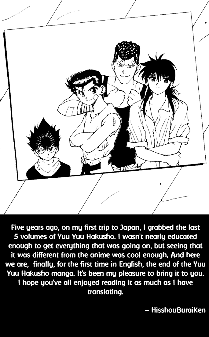Yu Yu Hakusho Chapter 175 page 3 - Chapter 175 [END]