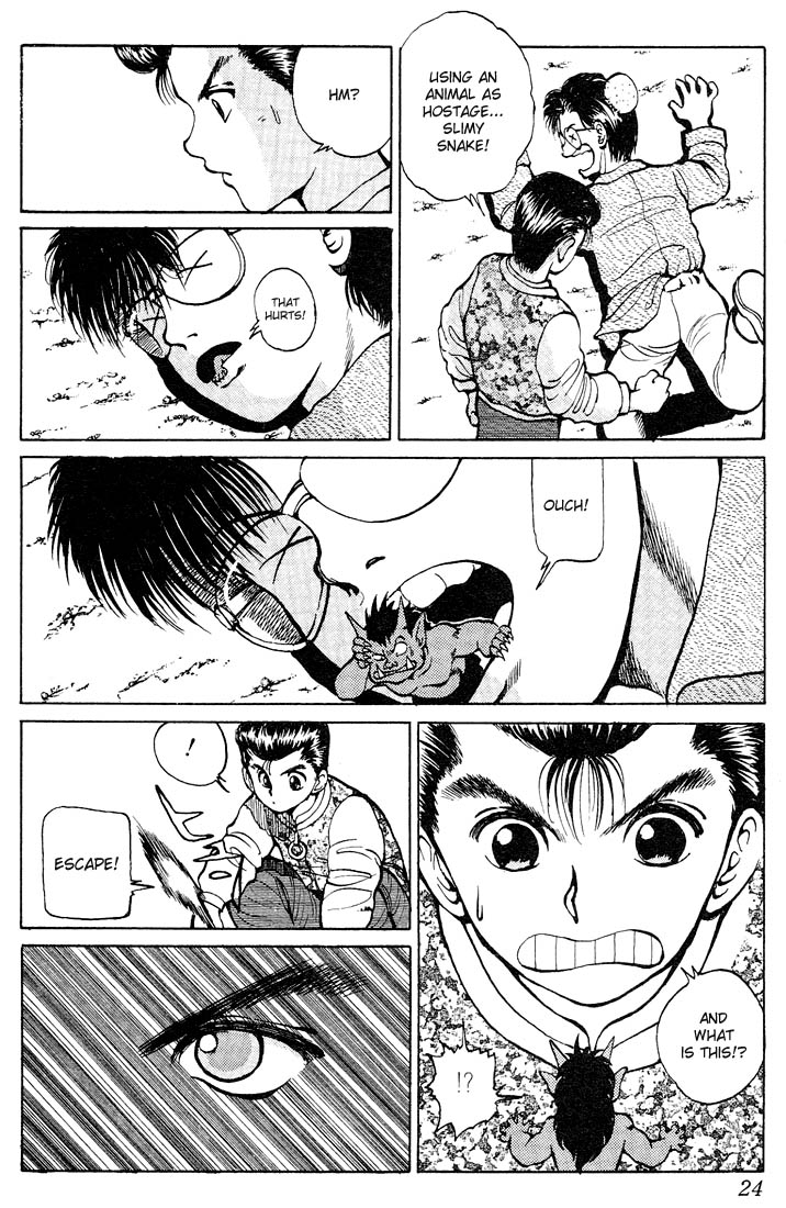 Yu Yu Hakusho Chapter 18 page 20 - Chapter 18