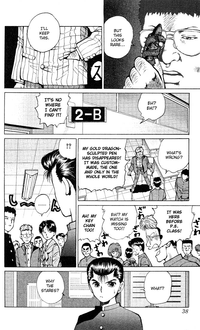 Yu Yu Hakusho Chapter 19 page 9 - Chapter 19