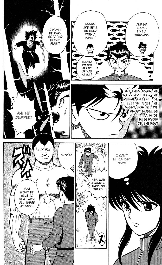 Yu Yu Hakusho Chapter 20 page 11 - Chapter 20