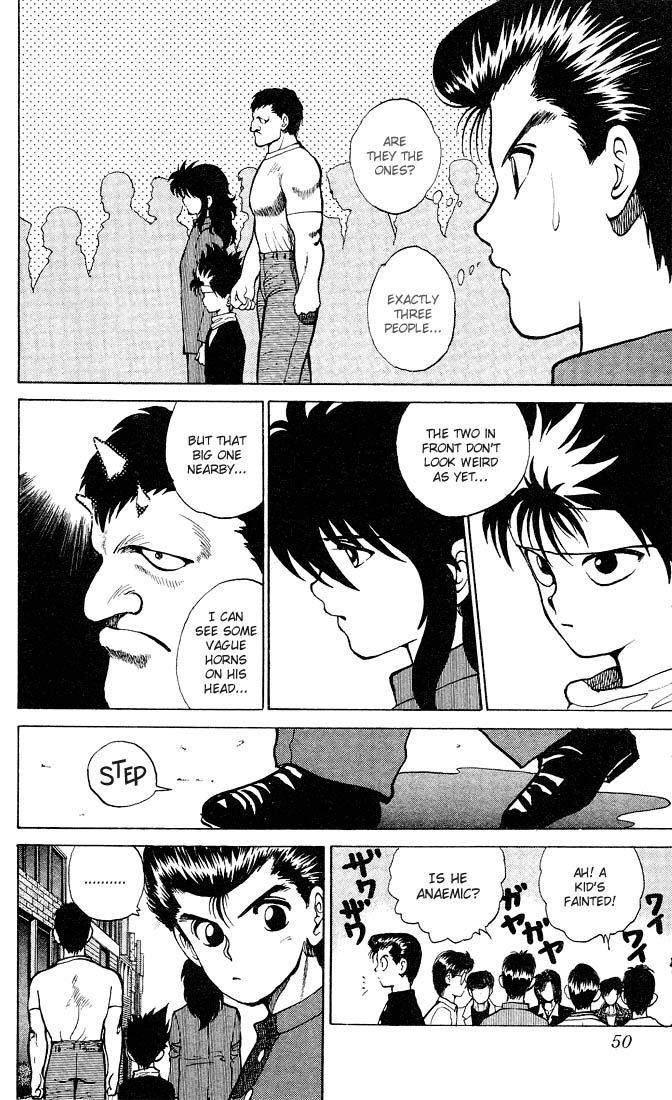 Yu Yu Hakusho Chapter 20 page 3 - Chapter 20