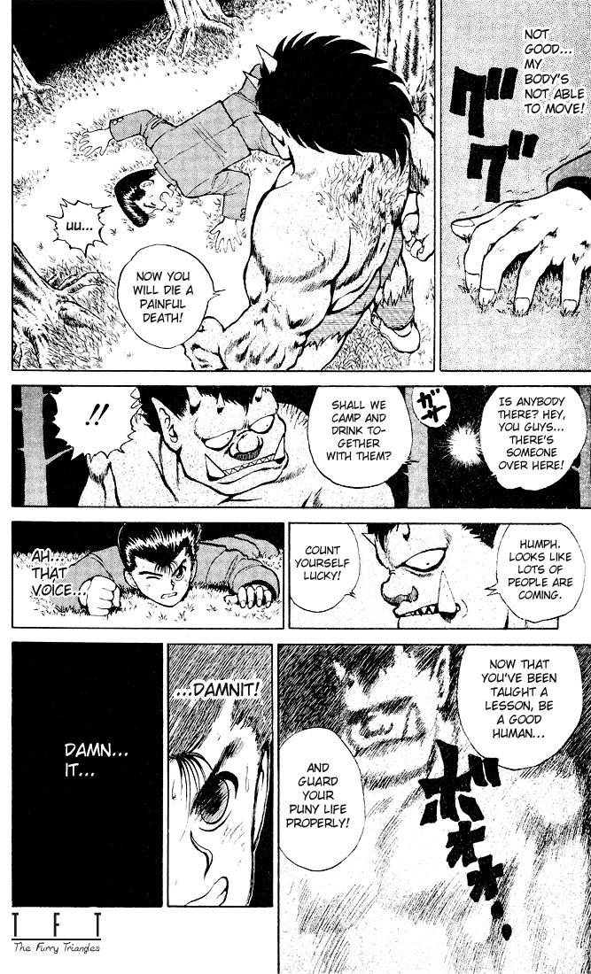 Yu Yu Hakusho Chapter 21 page 4 - Chapter 21