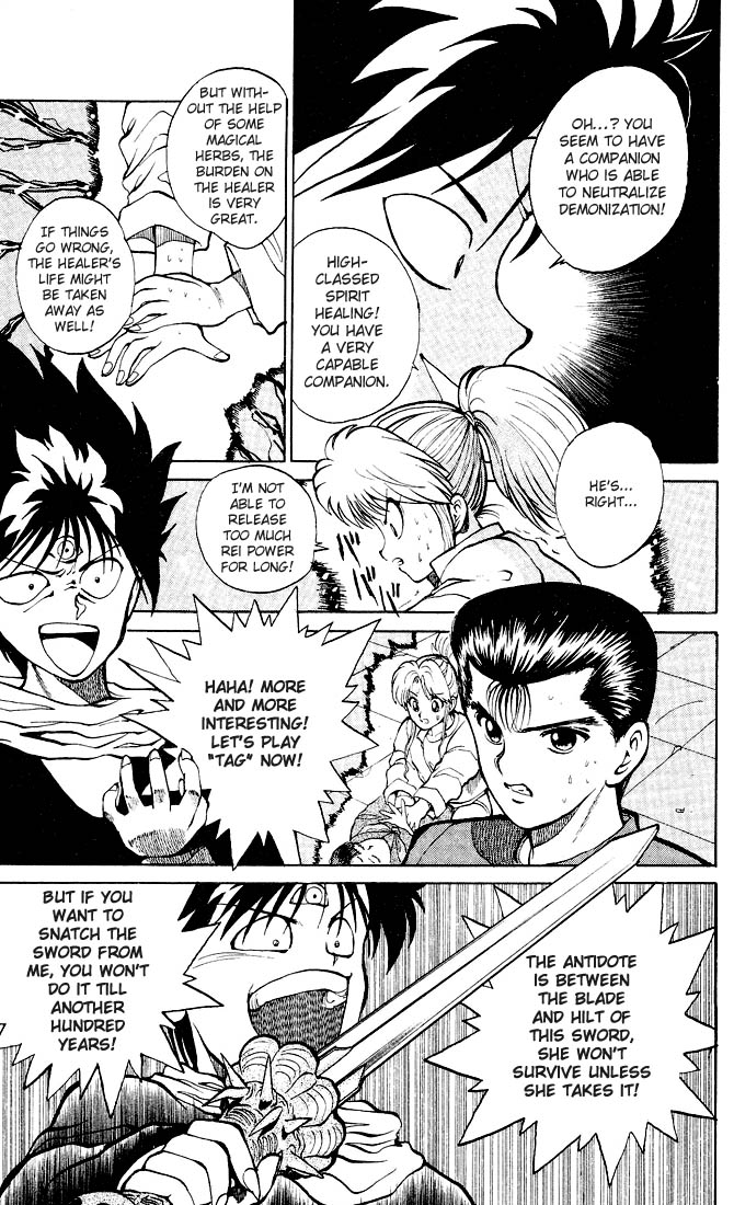 Yu Yu Hakusho Chapter 23 page 17 - Chapter 23