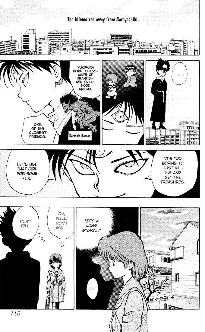 Yu Yu Hakusho Chapter 23 page 7 - Chapter 23