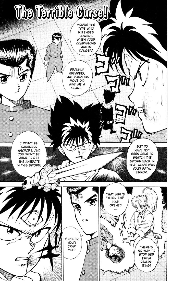 Yu Yu Hakusho Chapter 24 page 1 - Chapter 24