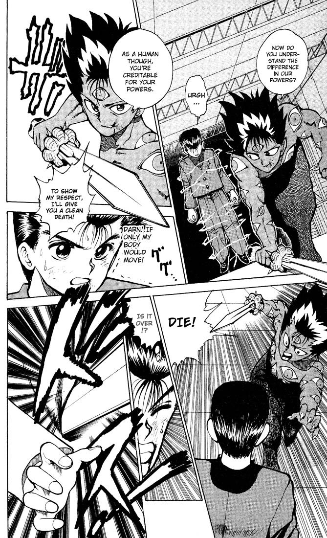 Yu Yu Hakusho Chapter 24 page 8 - Chapter 24