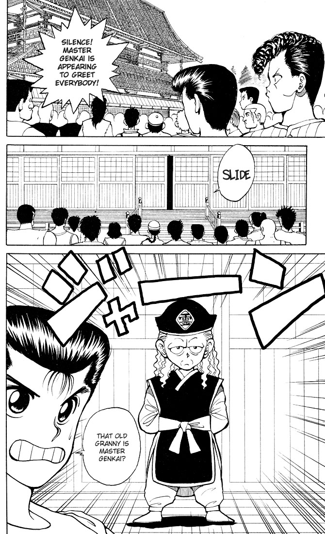 Yu Yu Hakusho Chapter 25 page 10 - Chapter 25