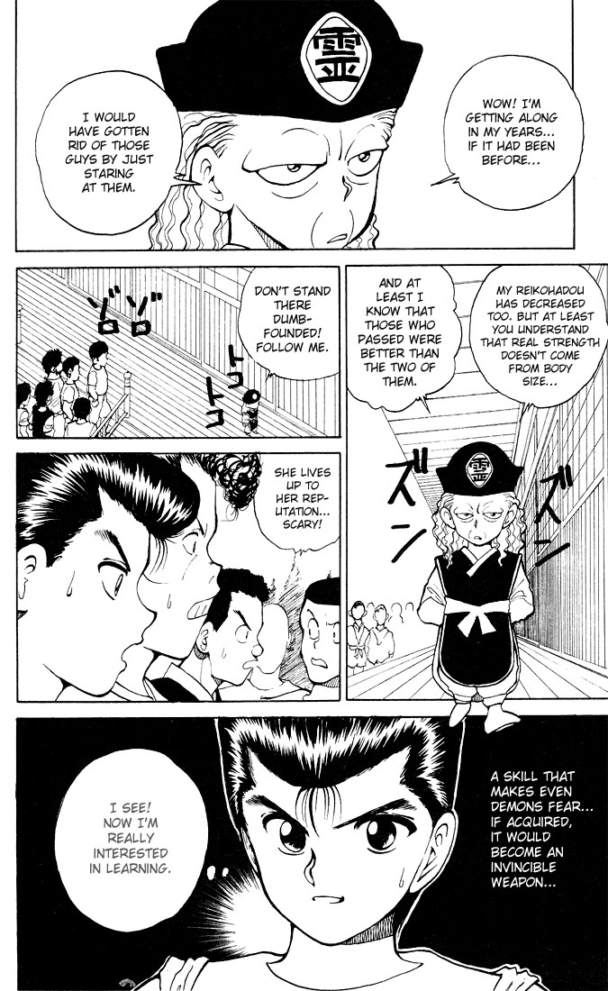 Yu Yu Hakusho Chapter 25 page 18 - Chapter 25