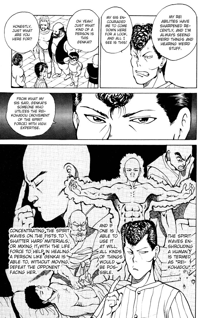Yu Yu Hakusho Chapter 25 page 9 - Chapter 25