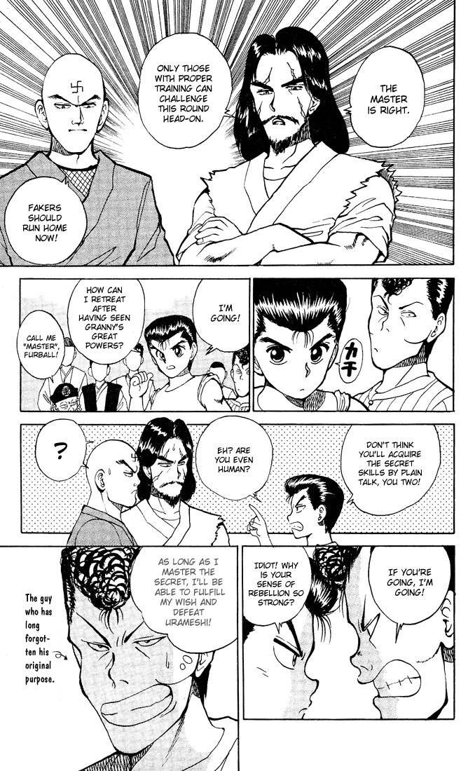 Yu Yu Hakusho Chapter 26 page 10 - Chapter 26
