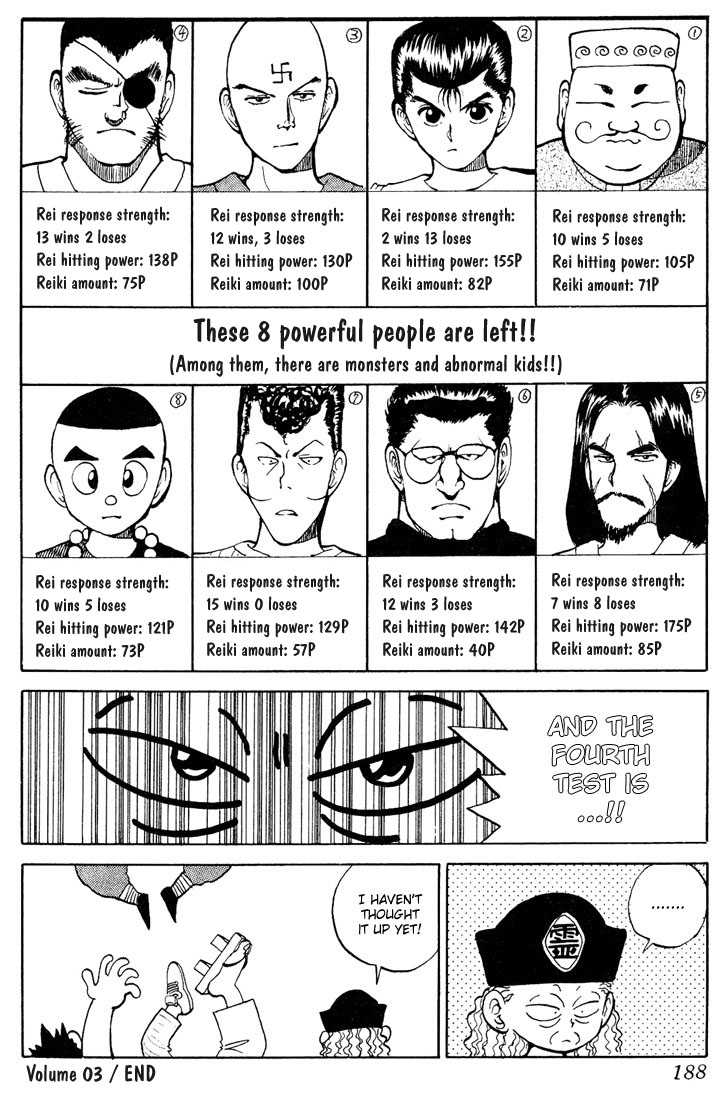 Yu Yu Hakusho Chapter 26 page 19 - Chapter 26