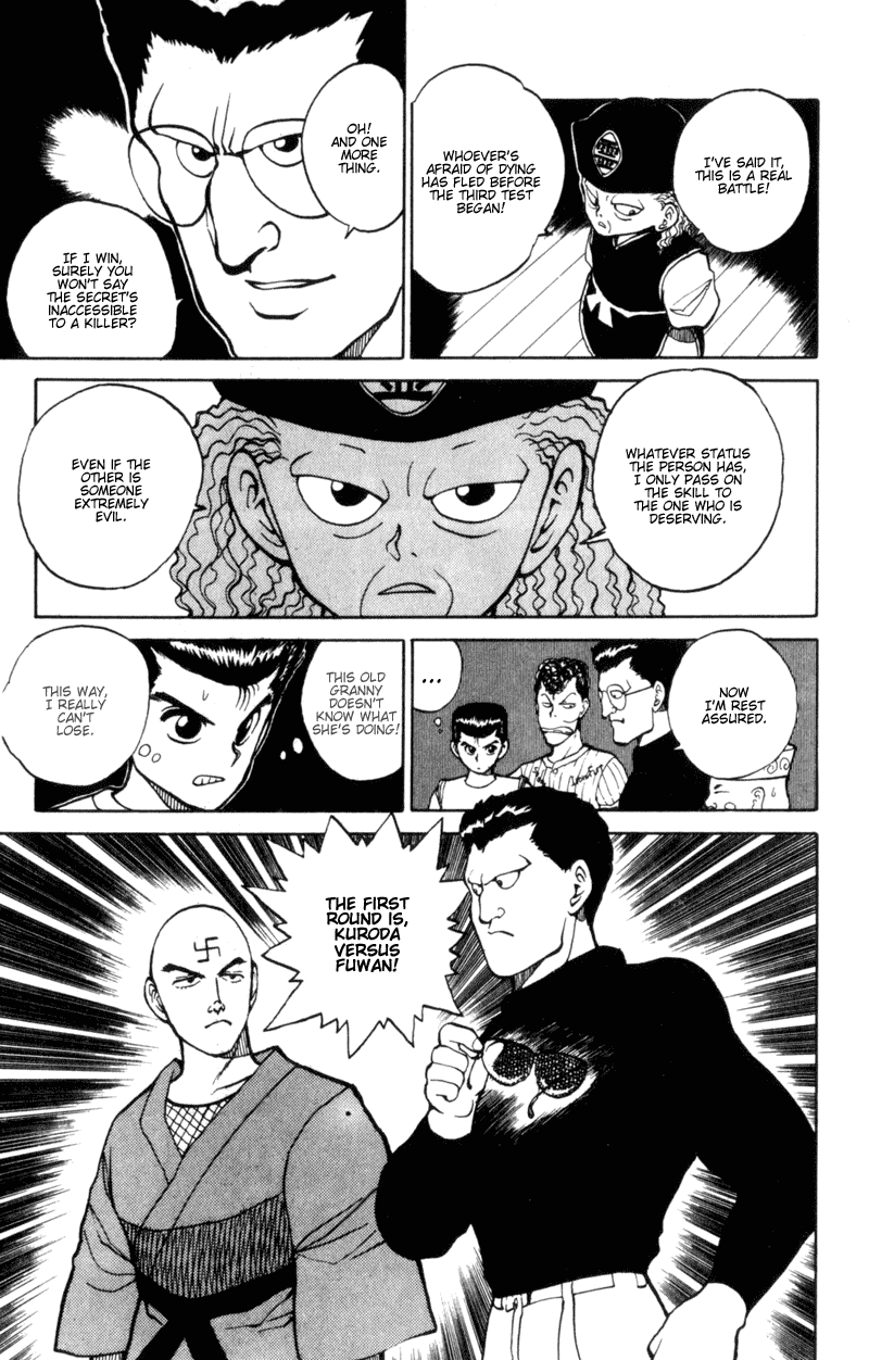 Yu Yu Hakusho Chapter 27 page 10 - Chapter 27