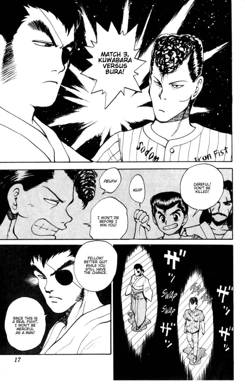 Yu Yu Hakusho Chapter 27 page 14 - Chapter 27