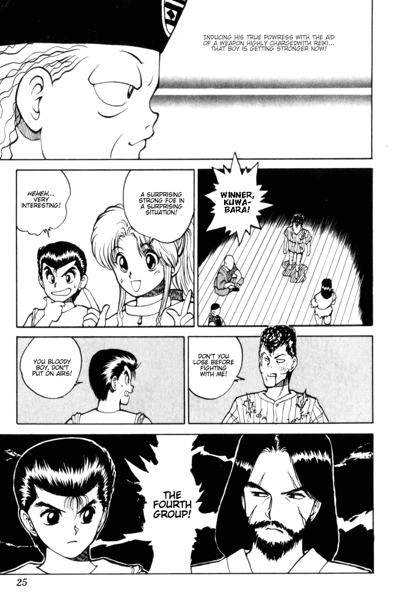 Yu Yu Hakusho Chapter 27 page 22 - Chapter 27