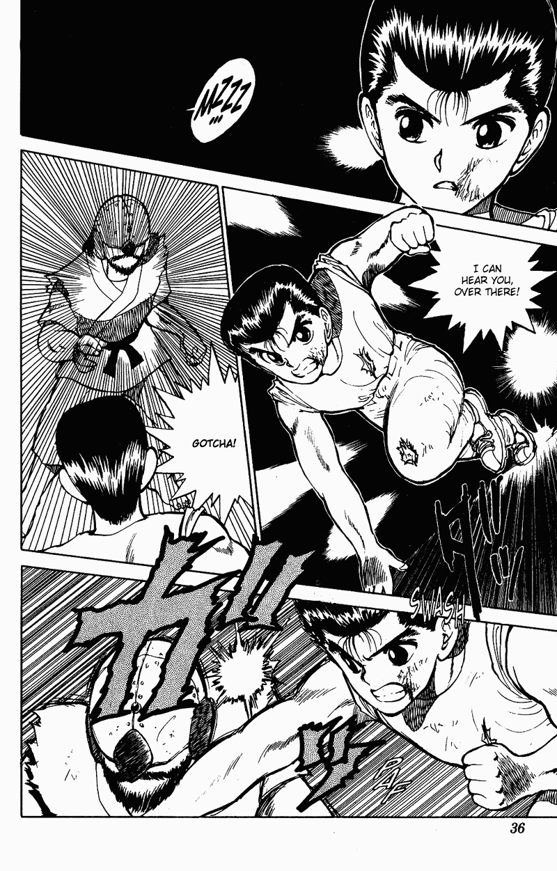 Yu Yu Hakusho Chapter 28 page 11 - Chapter 28