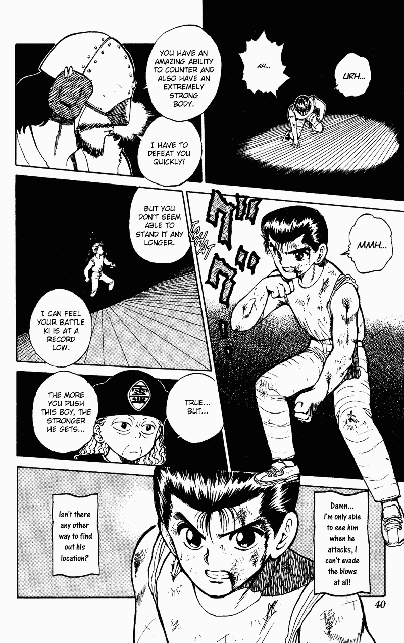 Yu Yu Hakusho Chapter 28 page 15 - Chapter 28