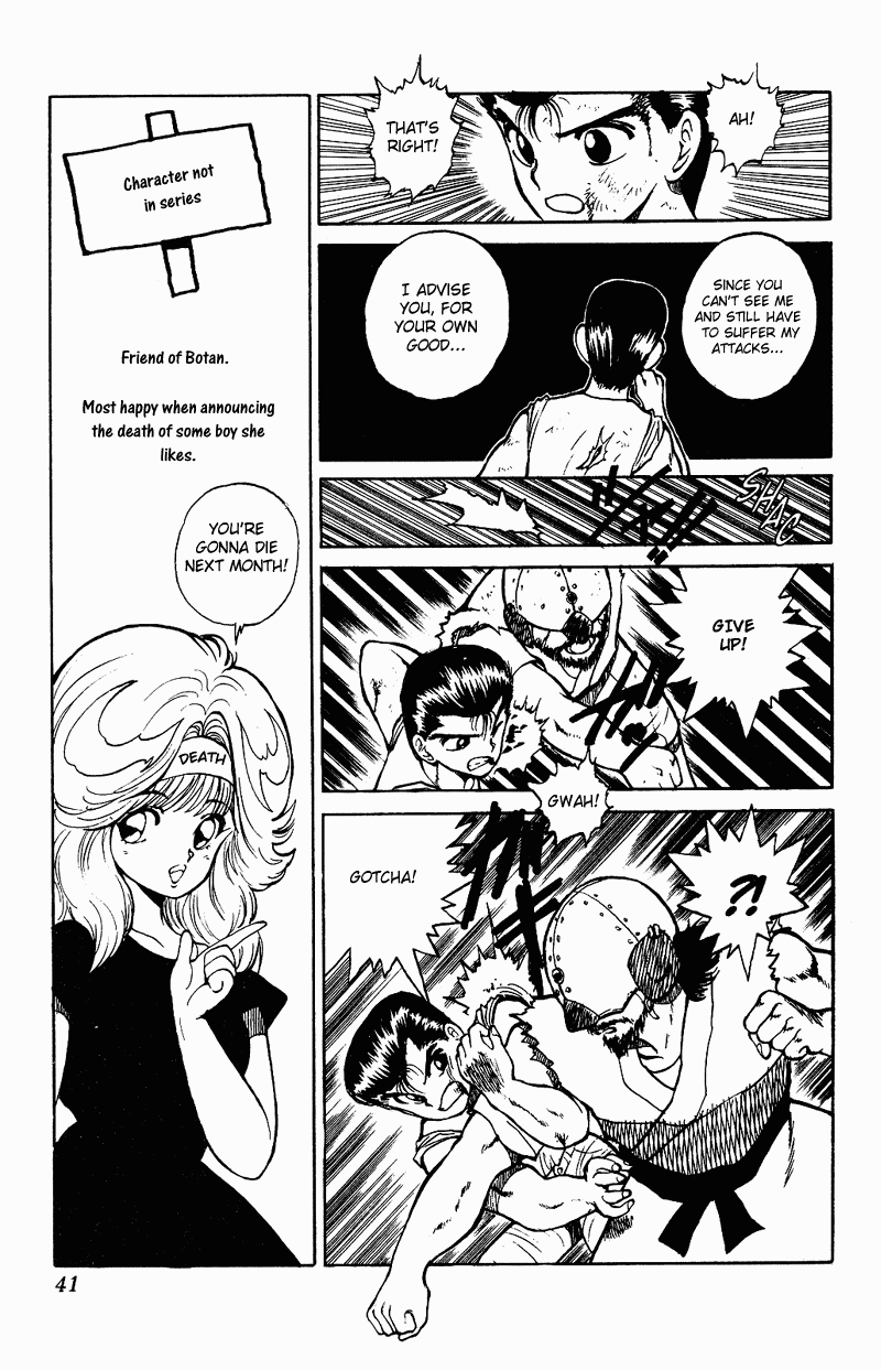Yu Yu Hakusho Chapter 28 page 16 - Chapter 28