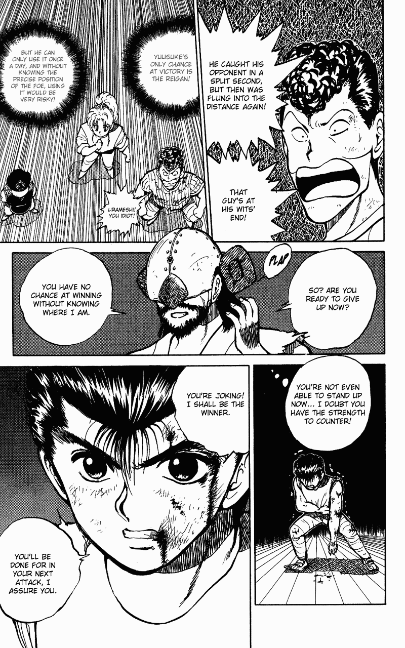 Yu Yu Hakusho Chapter 28 page 18 - Chapter 28