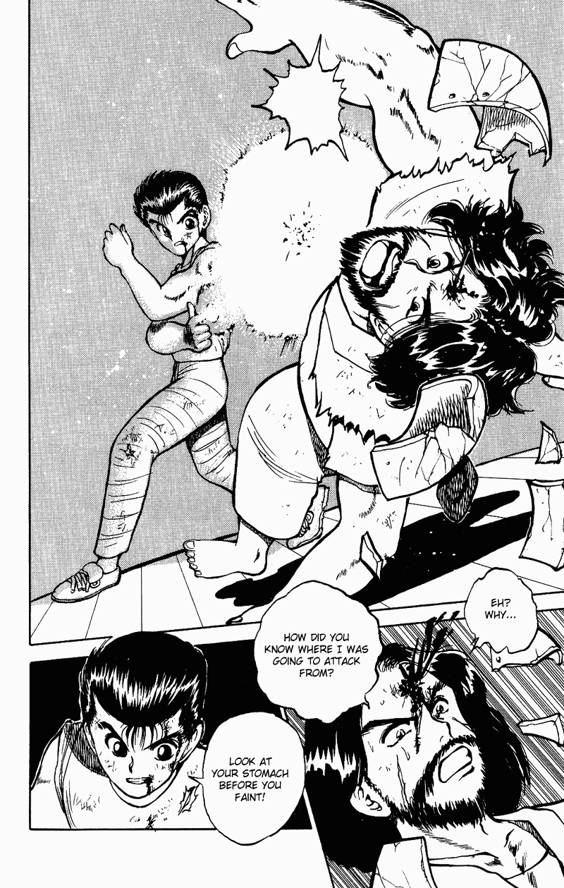 Yu Yu Hakusho Chapter 28 page 21 - Chapter 28
