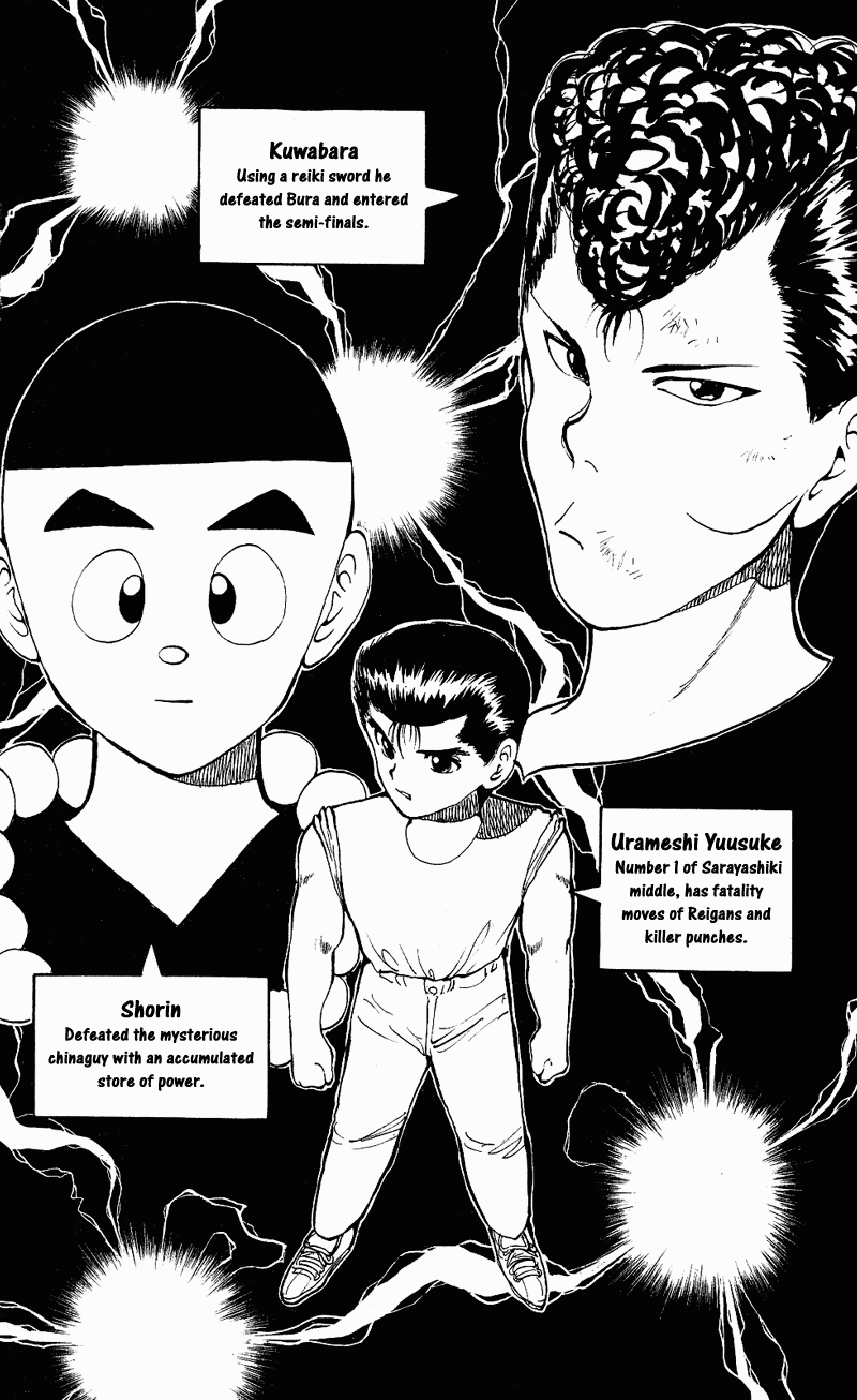 Yu Yu Hakusho Chapter 28 page 3 - Chapter 28