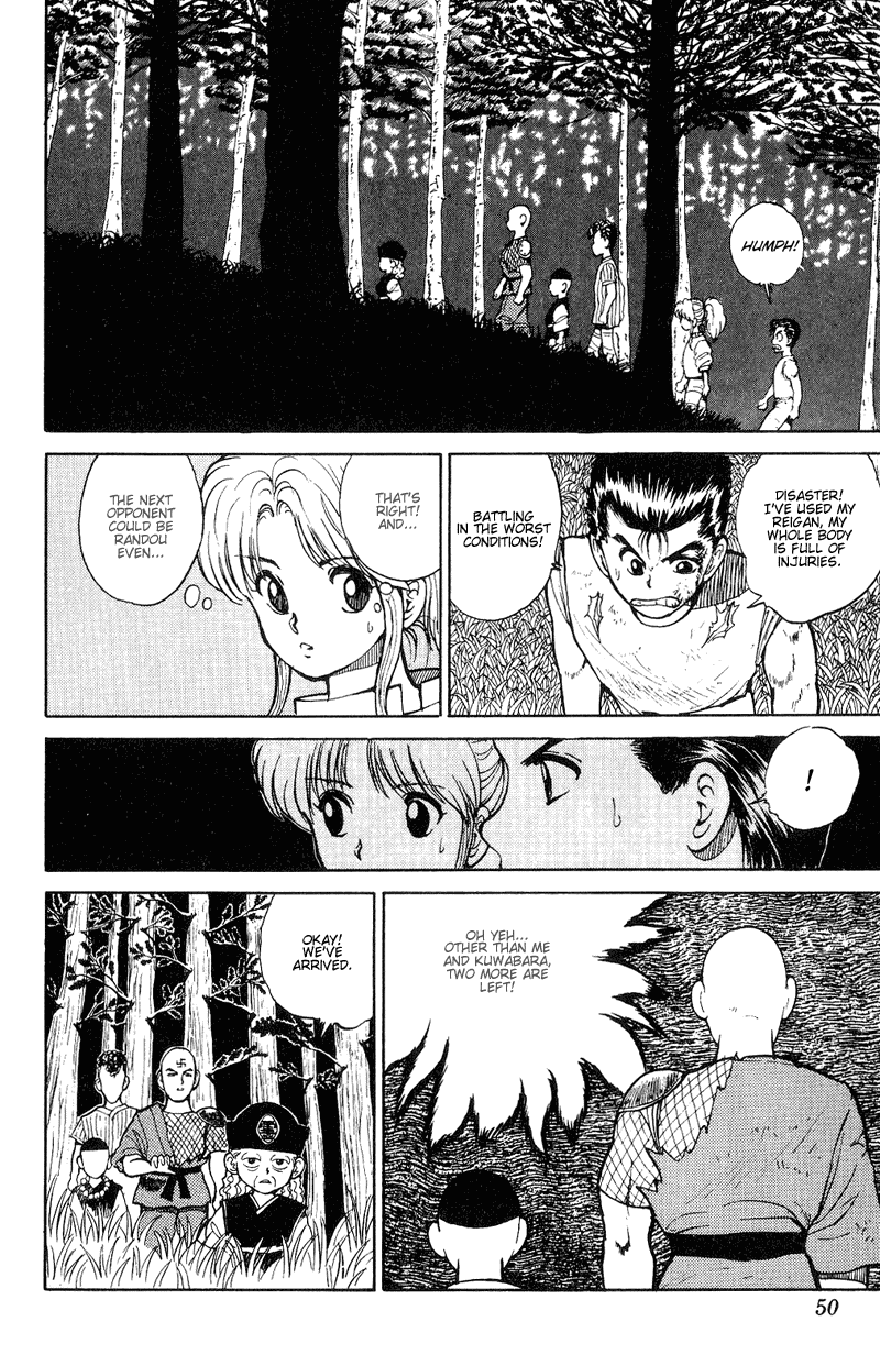Yu Yu Hakusho Chapter 29 page 4 - Chapter 29