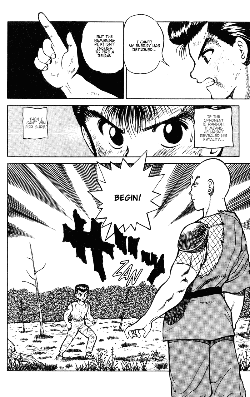 Yu Yu Hakusho Chapter 29 page 6 - Chapter 29