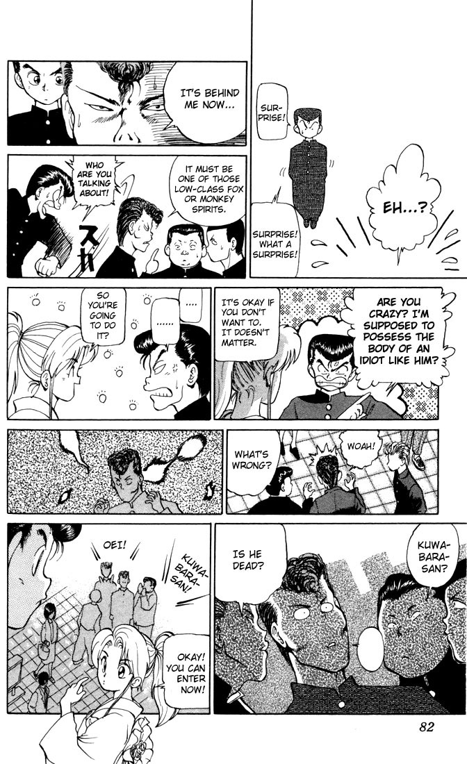Yu Yu Hakusho Chapter 3 page 8 - Chapter 3