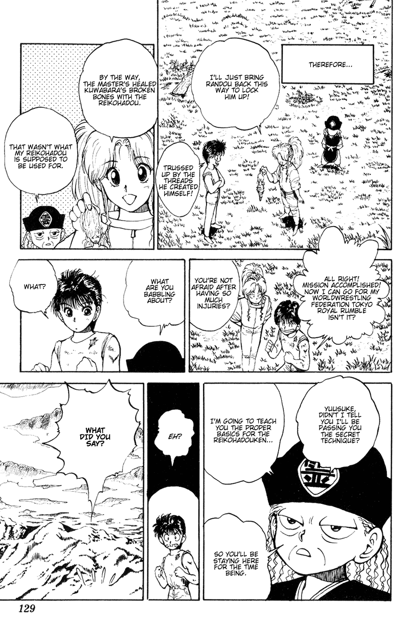 Yu Yu Hakusho Chapter 32 page 22 - Chapter 32