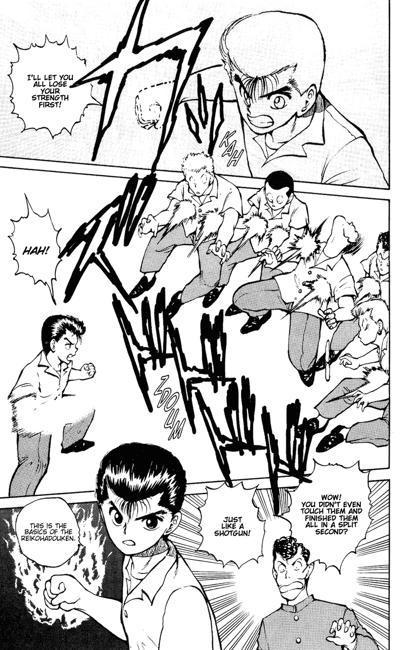 Yu Yu Hakusho Chapter 33 page 10 - Chapter 33