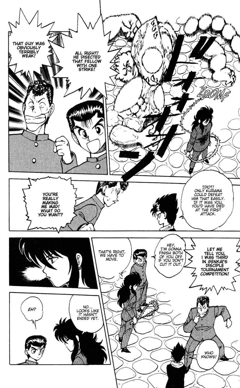 Yu Yu Hakusho Chapter 35 page 11 - Chapter 35