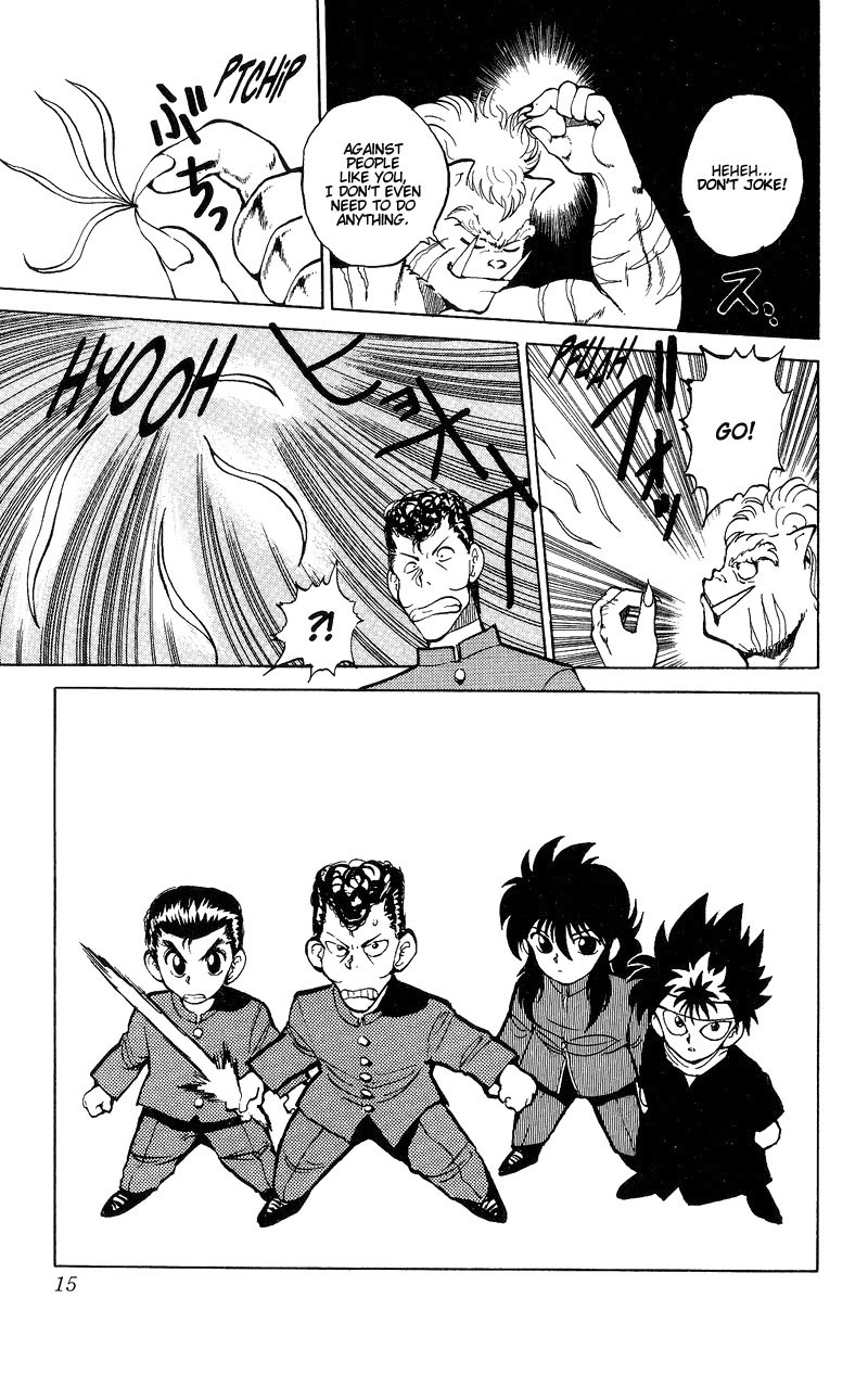 Yu Yu Hakusho Chapter 36 page 10 - Chapter 36
