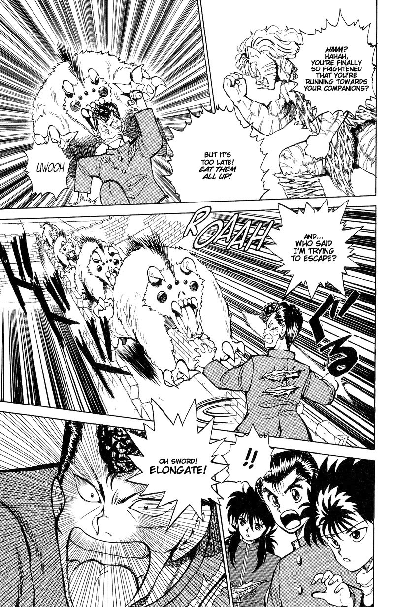 Yu Yu Hakusho Chapter 36 page 16 - Chapter 36