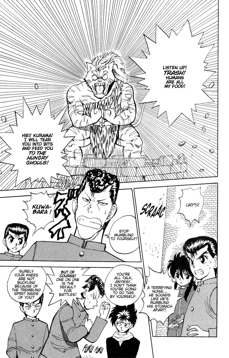 Yu Yu Hakusho Chapter 36 page 8 - Chapter 36