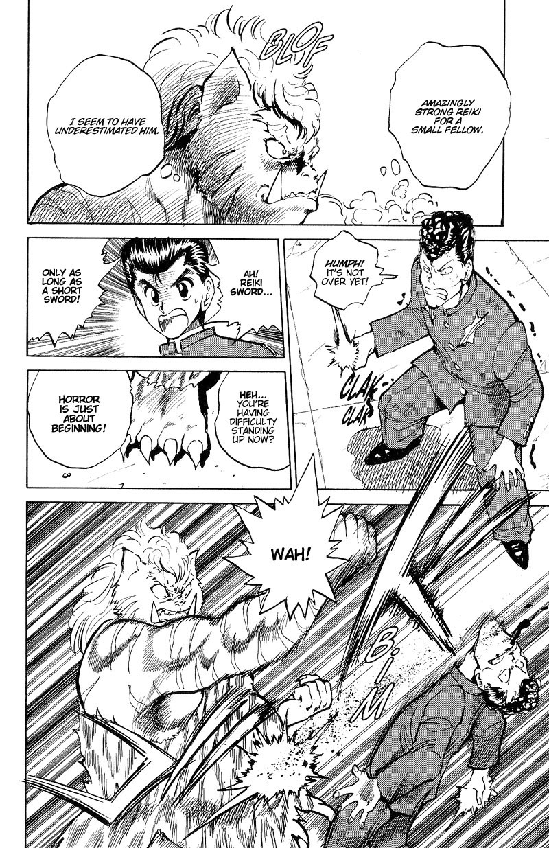 Yu Yu Hakusho Chapter 37 page 10 - Chapter 37: Double Edged Sword