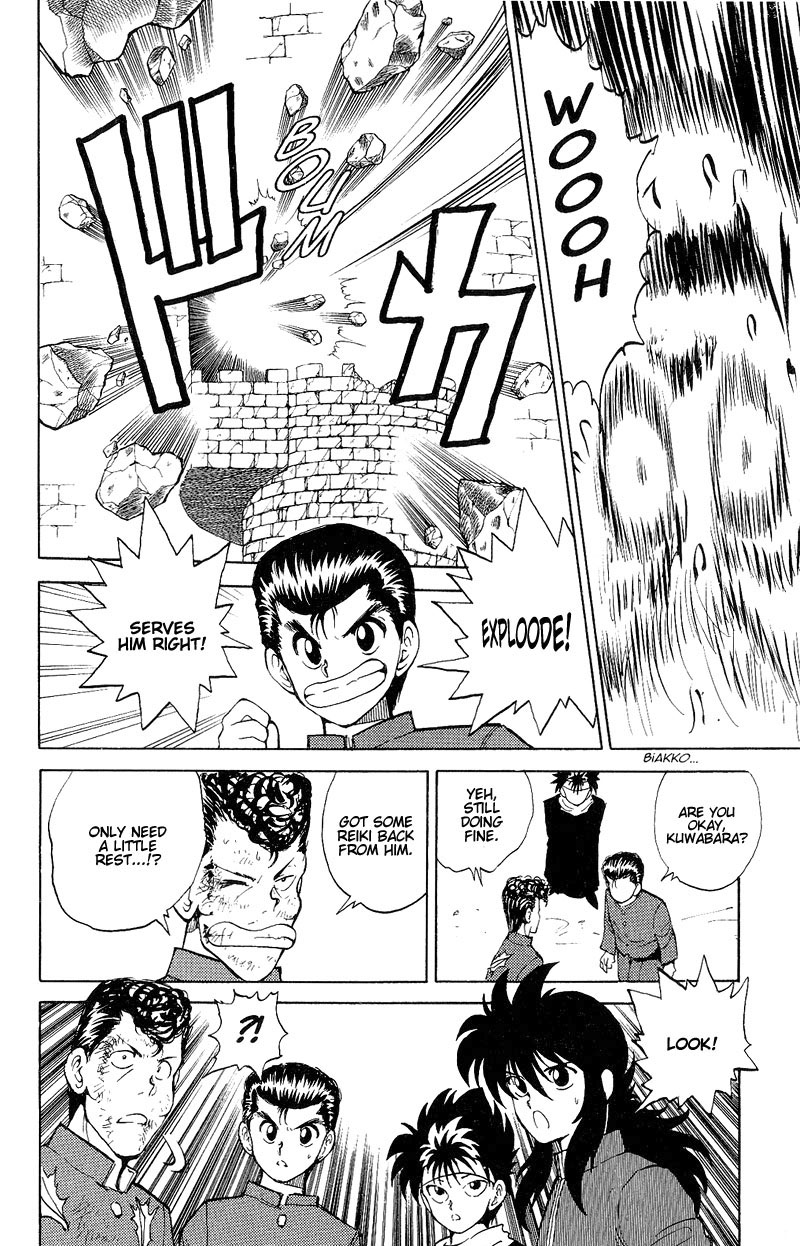 Yu Yu Hakusho Chapter 37 page 18 - Chapter 37: Double Edged Sword